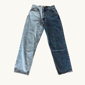 Abercrombie & Fitch Light and Dark Blue Jeans